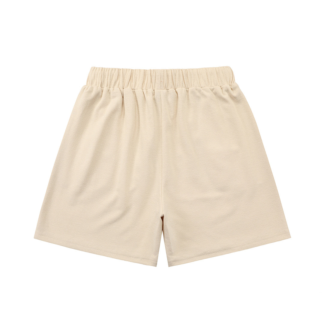MIXED EMOTION Script Graphic Casual Shorts