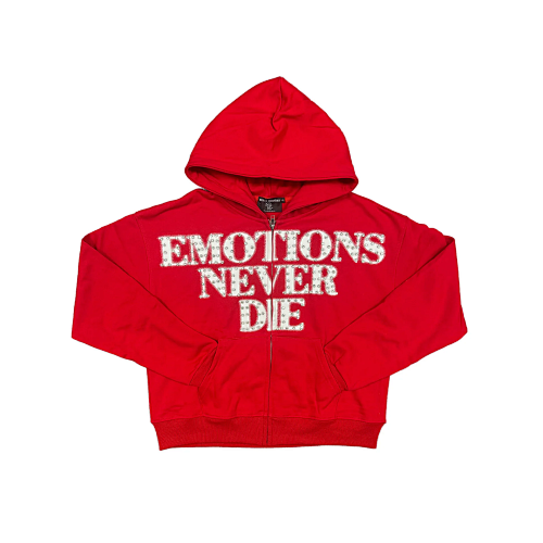 MIXED EMOTION Never Die Wing Graphic Hoodie