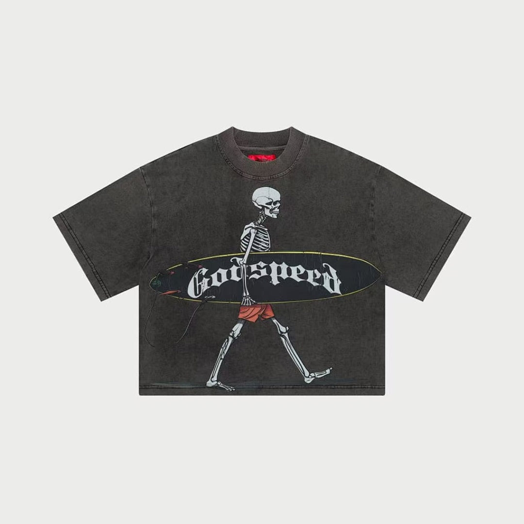 GODSPEED Skull & Cross Graphic T-Shirt