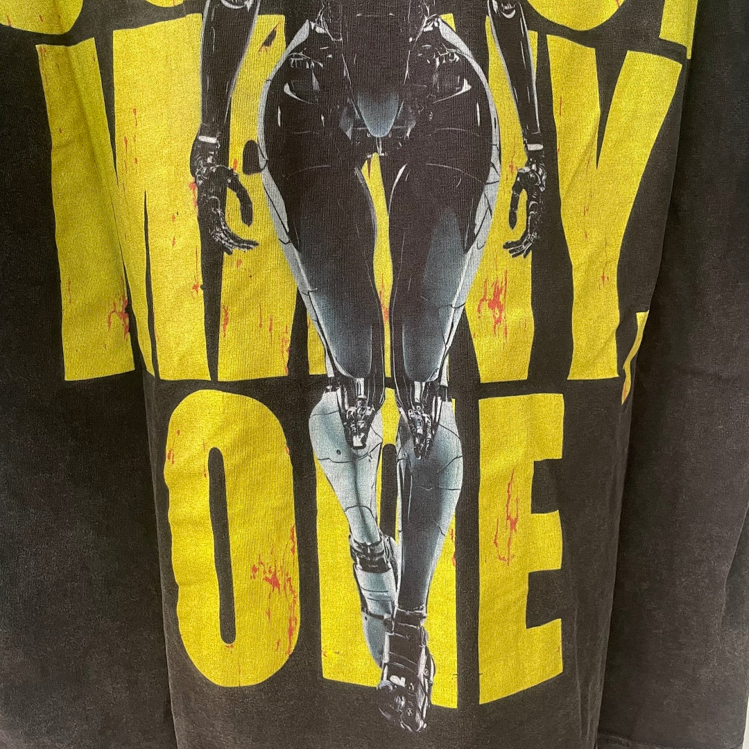 GODSPEED Motorcycle Skull Graphic T-Shirt