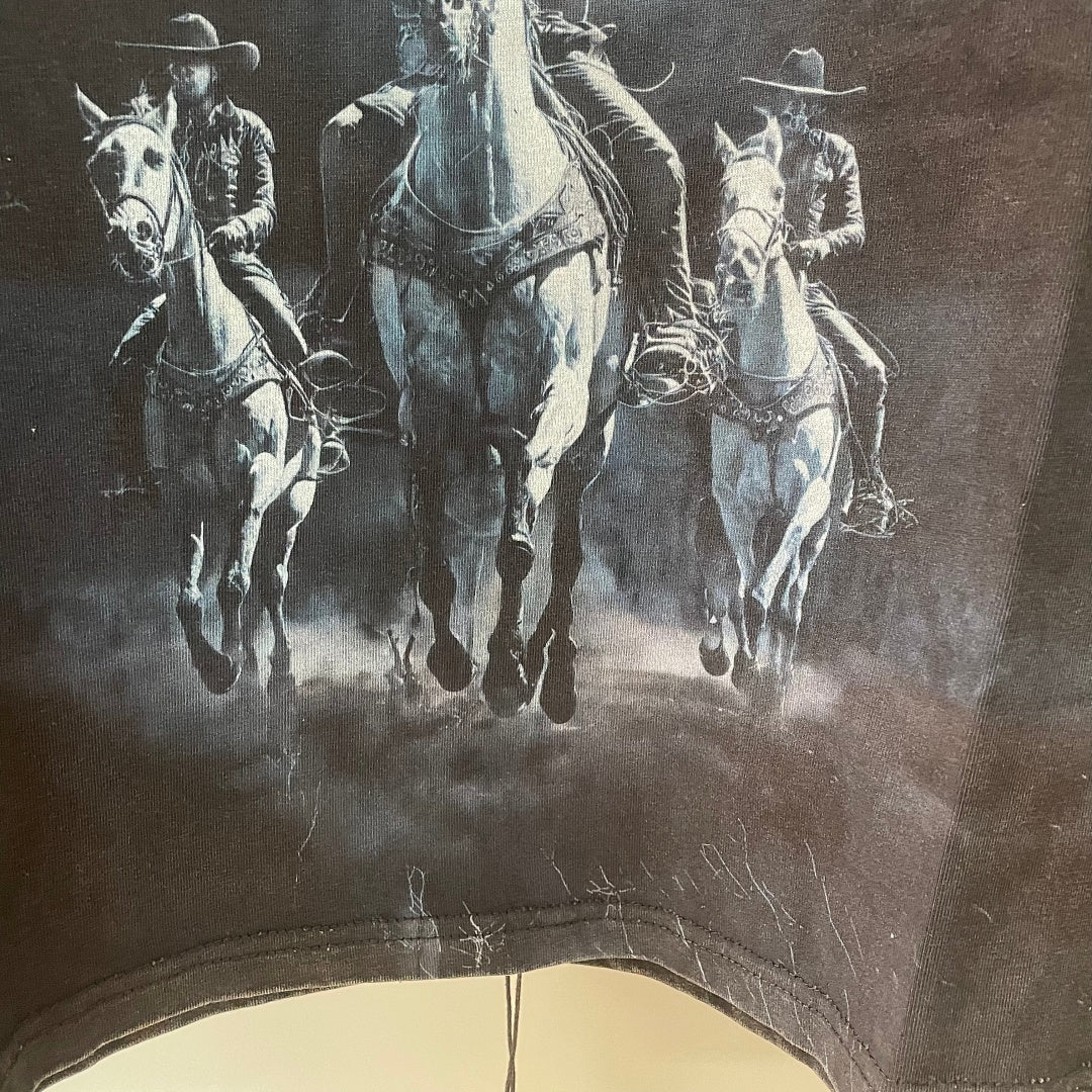 GODSPEED Vintage Airbrush Graphic T-Shirt