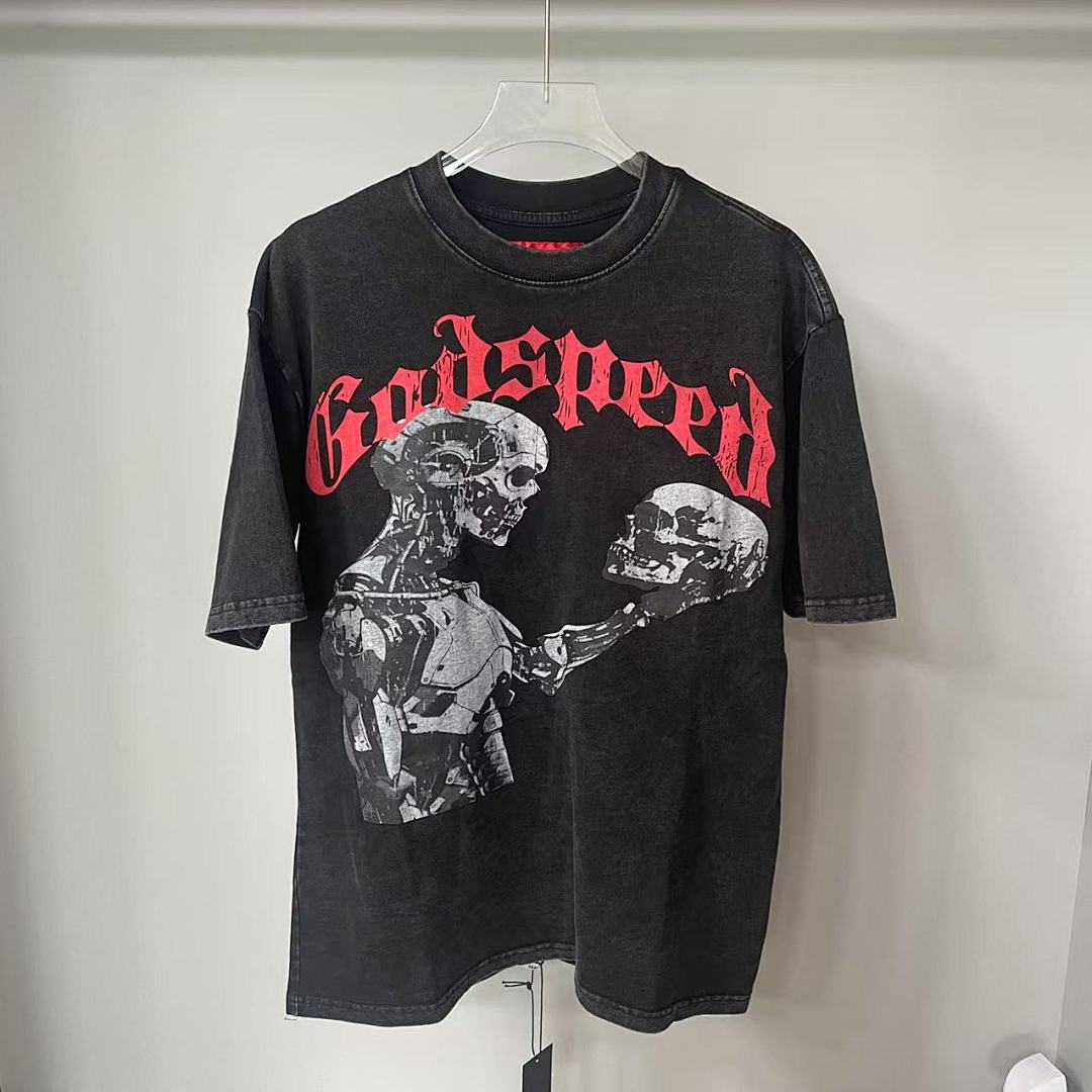 GODSPEED Skull Rider Graphic T-Shirt