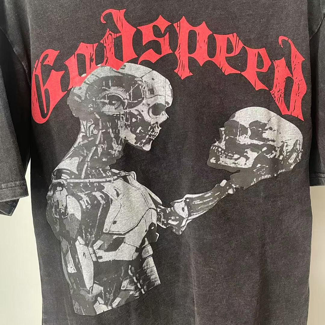 GODSPEED Skull Rider Graphic T-Shirt