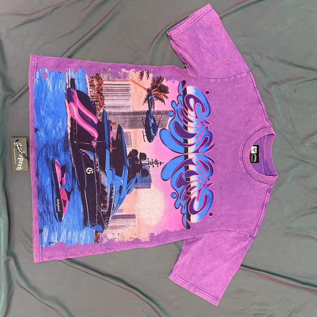 GODSPEED Vintage Skull Graphic T-Shirt