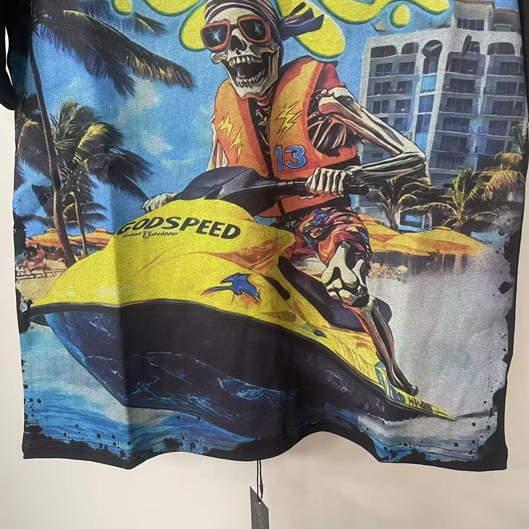 GODSPEED Retro Landscape Graphic T-Shirt