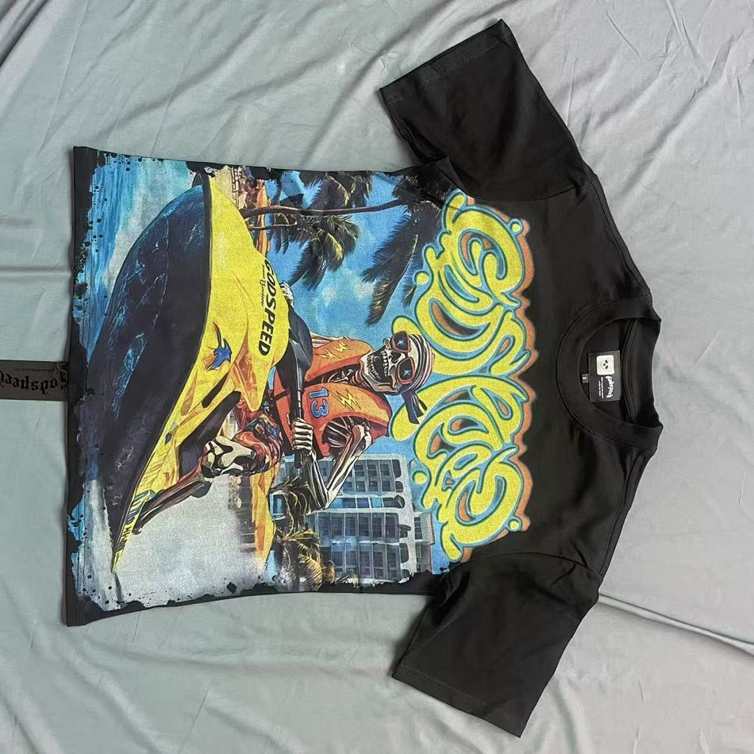 GODSPEED Retro Landscape Graphic T-Shirt