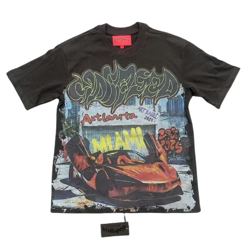 GODSPEED Storm Graphic Vintage T-Shirt