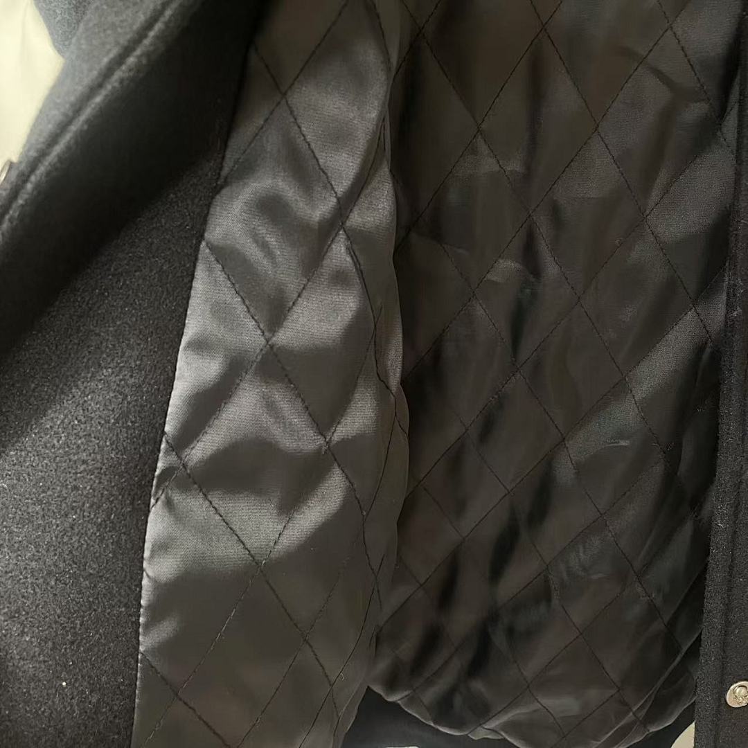 GODSPEED Skull & Wing Graphic Varsity Jacket