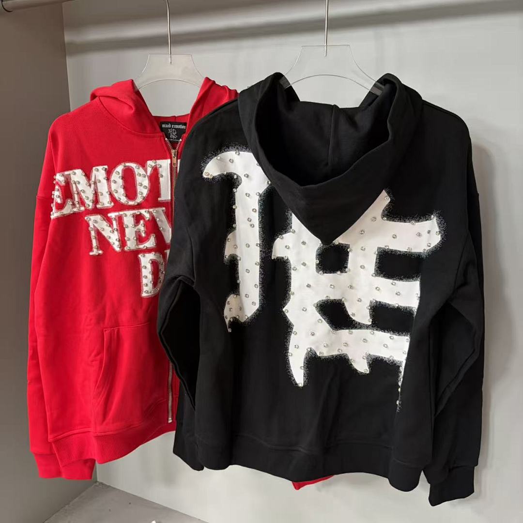 MIXED EMOTION Never Die Wing Graphic Hoodie