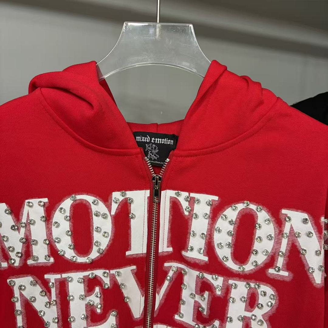 MIXED EMOTION Never Die Wing Graphic Hoodie