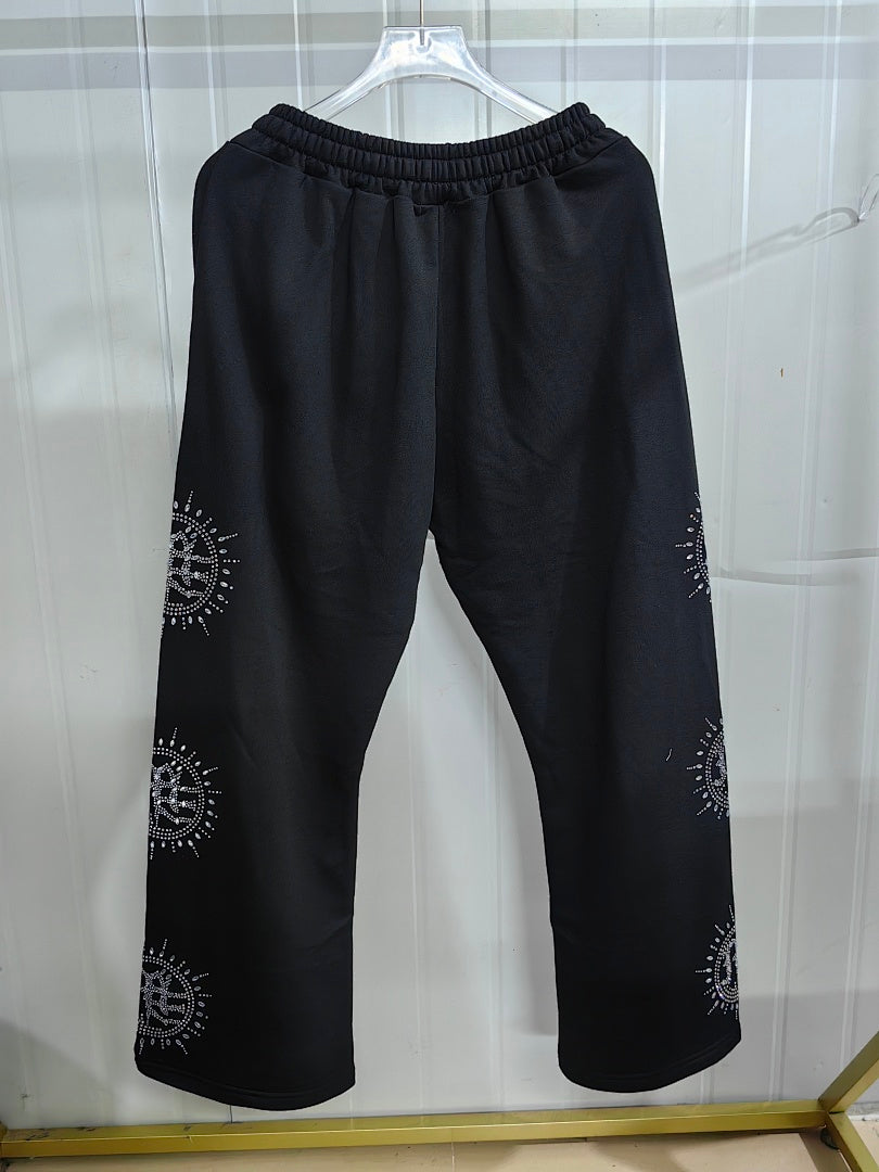 MIXED EMOTION Side Graphic Relaxed Sweatpants