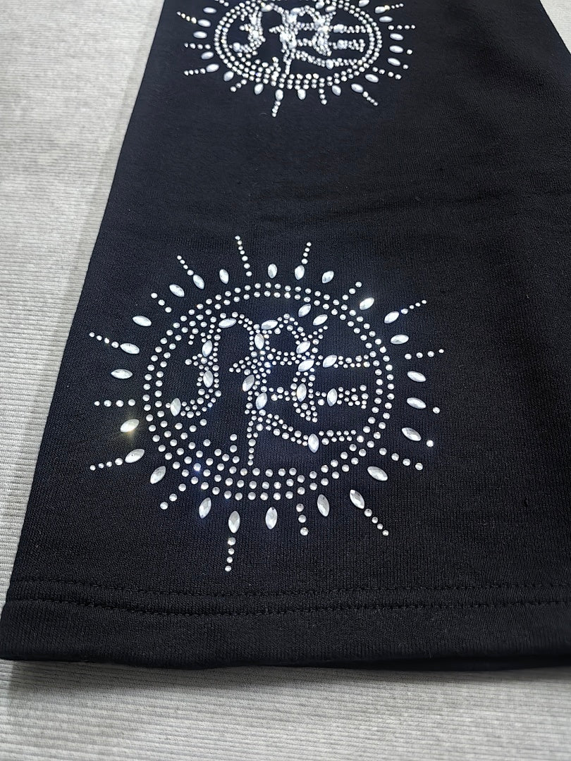 MIXED EMOTION Side Graphic Relaxed Sweatpants