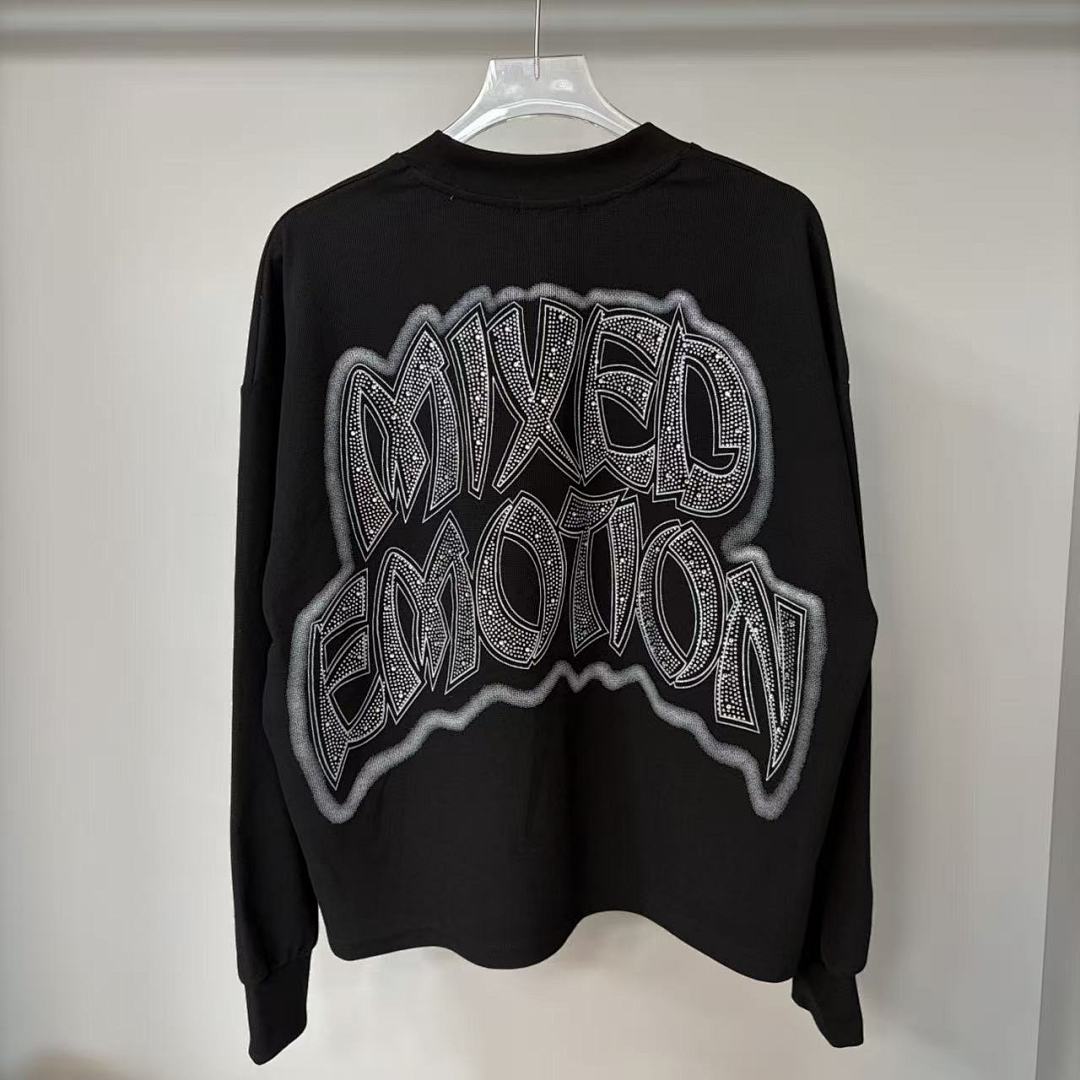 MIXED EMOTION Retro Character Graphic Crewneck