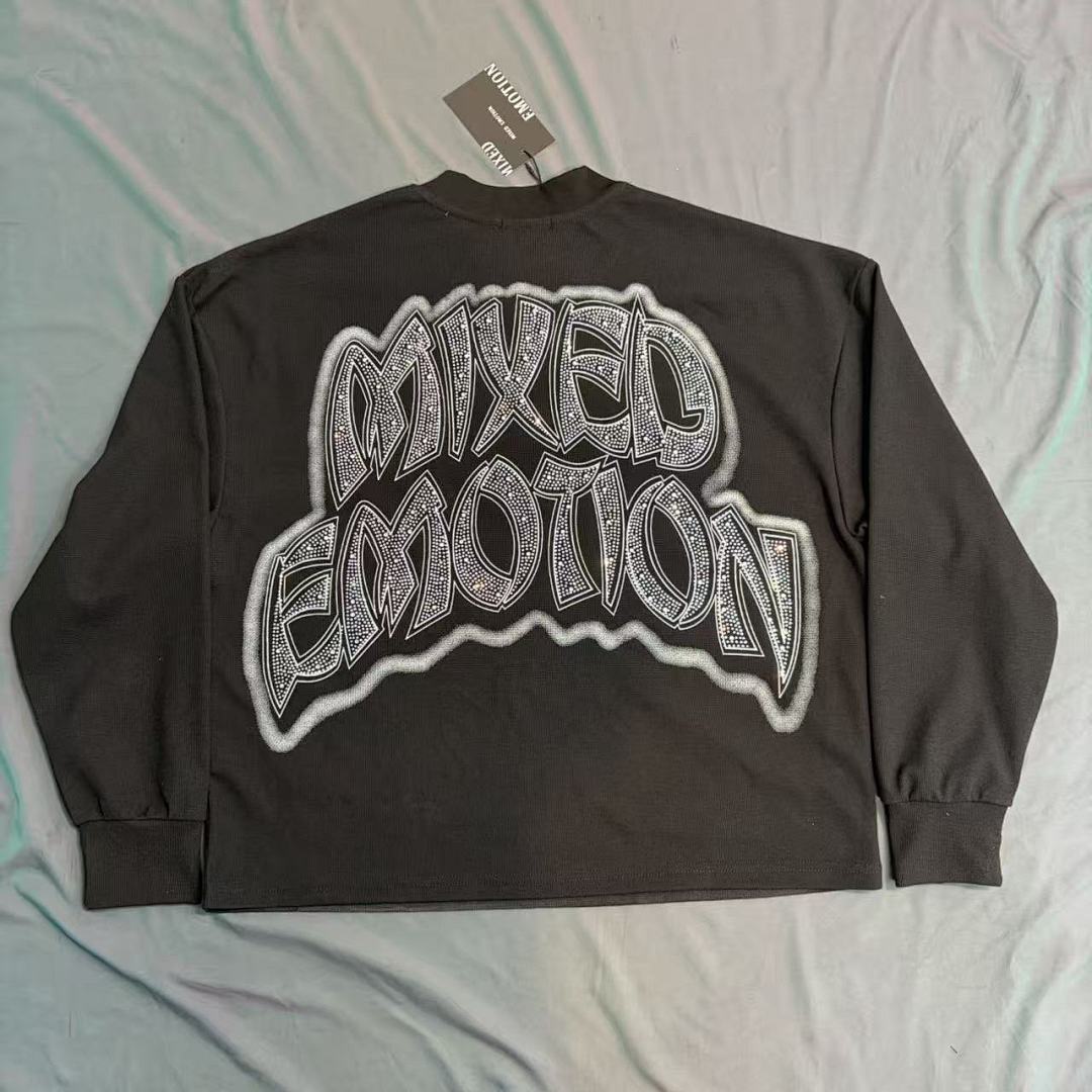 MIXED EMOTION Retro Character Graphic Crewneck