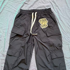 MIXED EMOTION Multi-Pocket Utility Cargo Pants