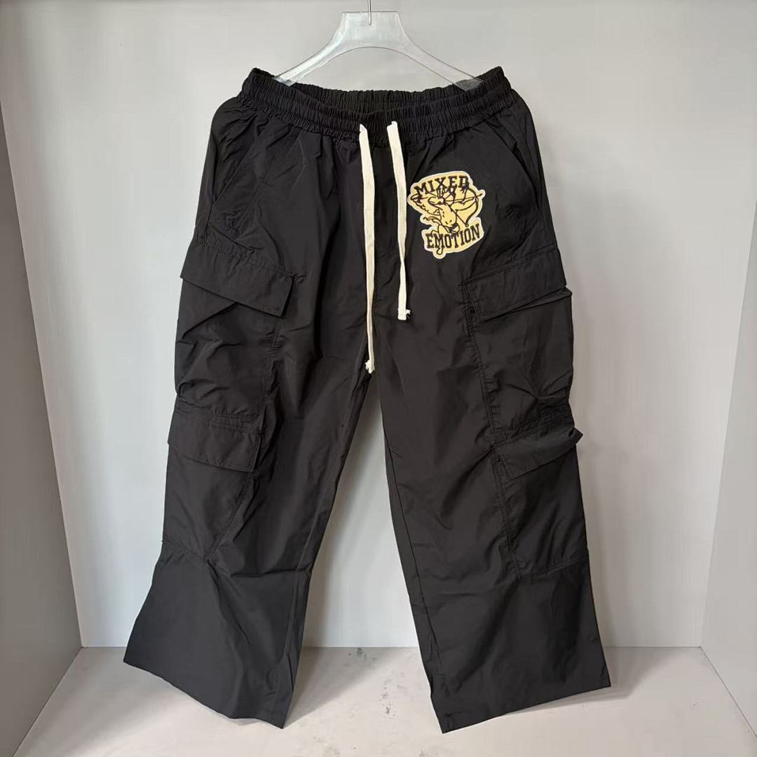 MIXED EMOTION Multi-Pocket Utility Cargo Pants