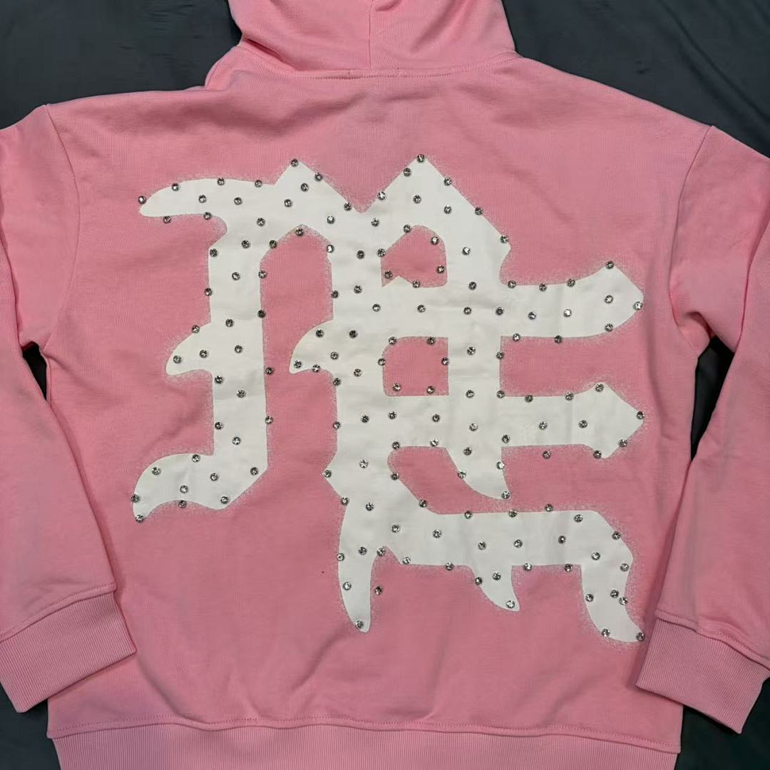 MIXED EMOTION Never Die Statement Graphic Hoodie