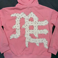 MIXED EMOTION Never Die Statement Graphic Hoodie