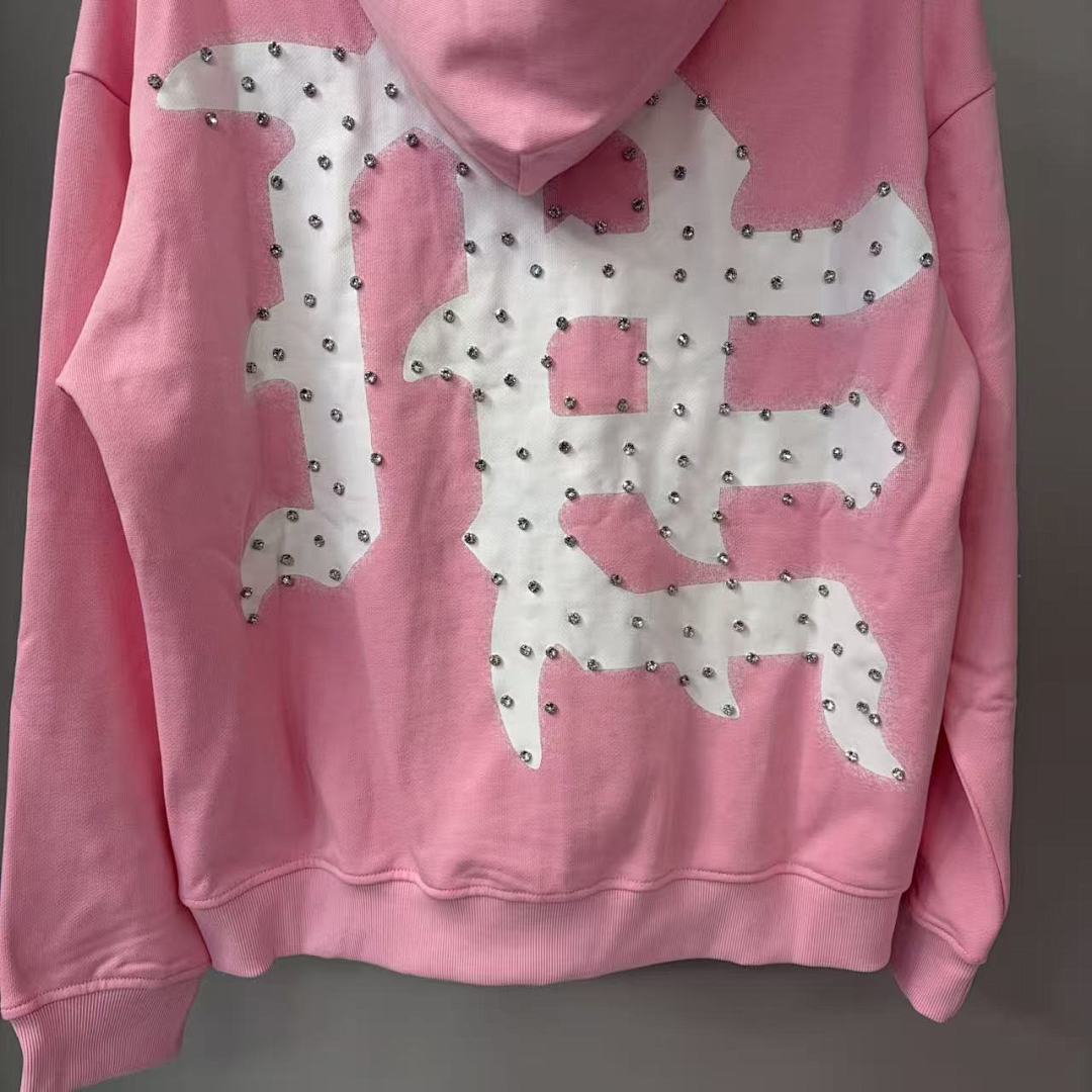 MIXED EMOTION Never Die Statement Graphic Hoodie