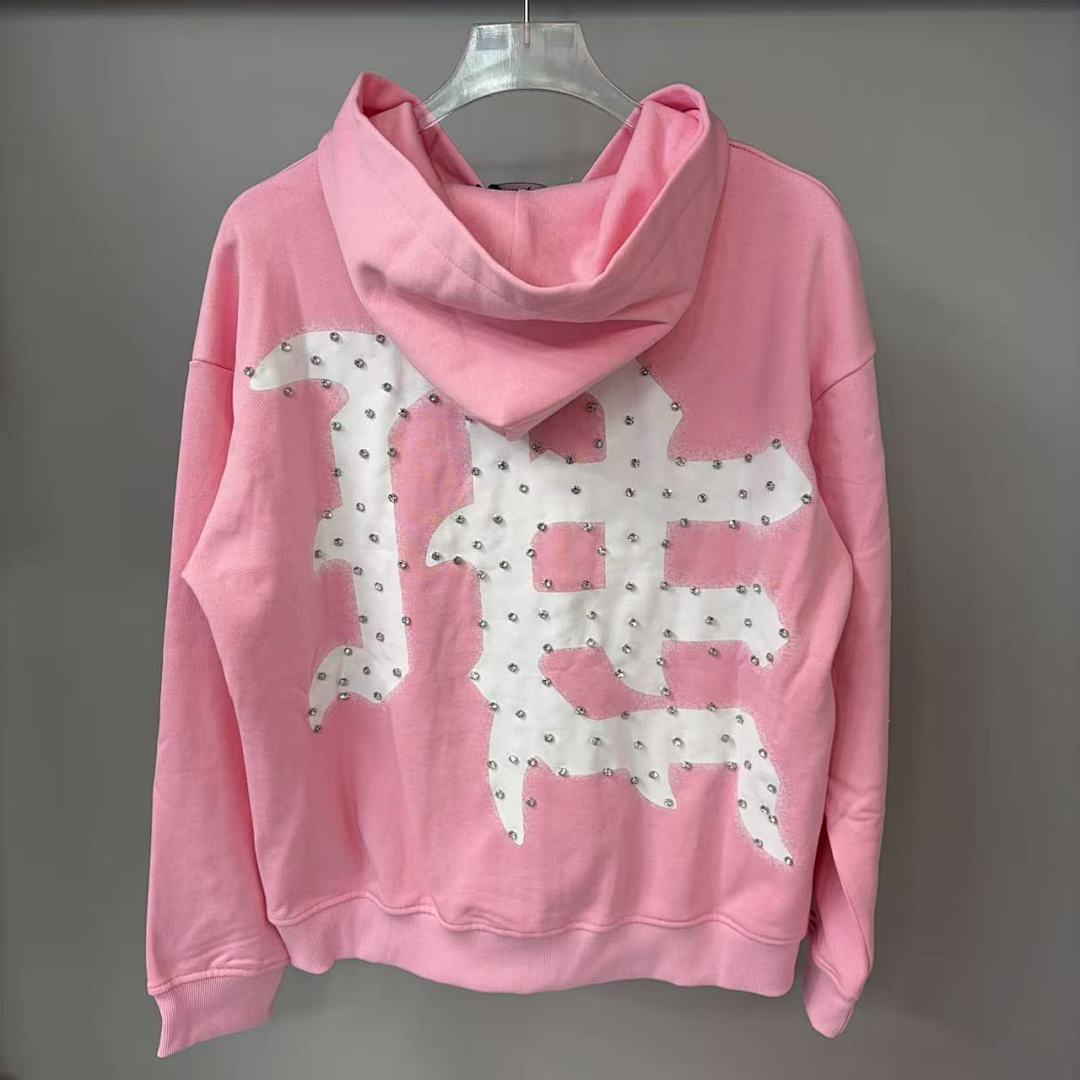 MIXED EMOTION Never Die Statement Graphic Hoodie
