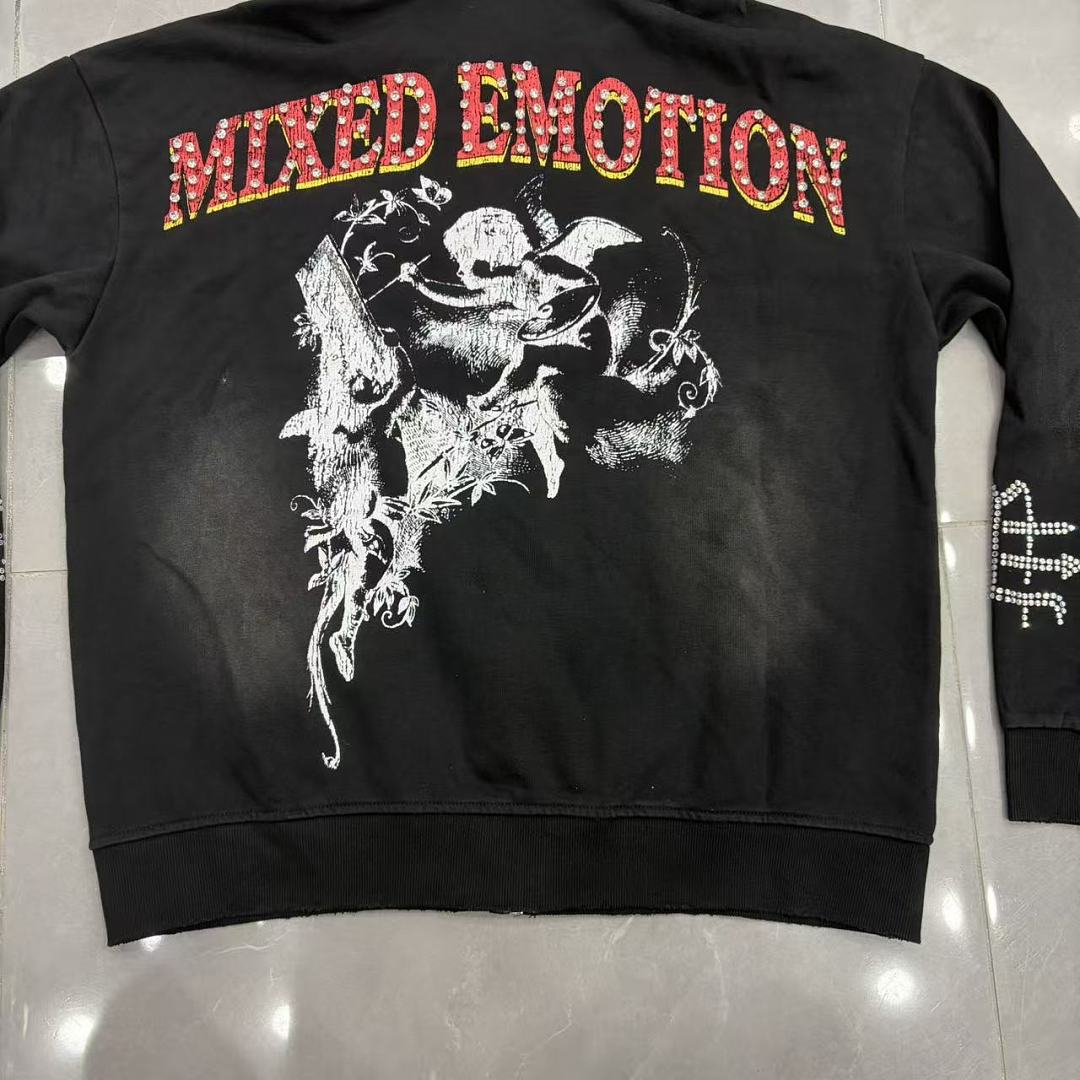 MIXED EMOTION Since 2019 Graphic Pullover Hoodie