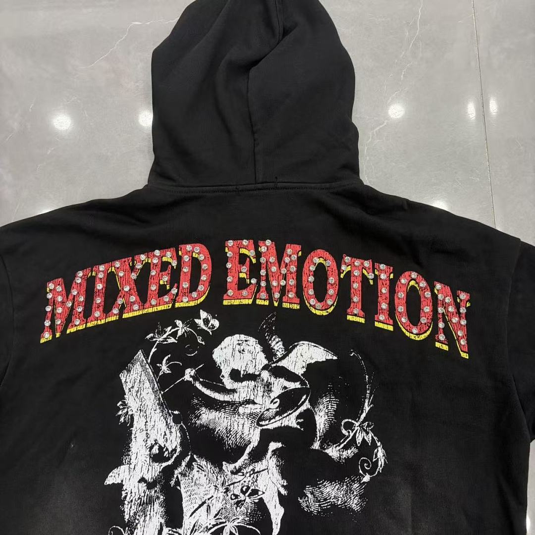 MIXED EMOTION Since 2019 Graphic Pullover Hoodie
