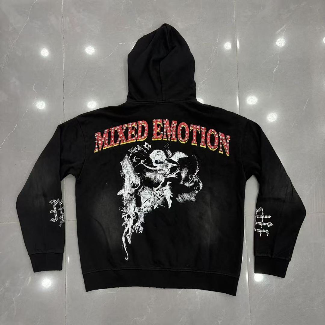 MIXED EMOTION Since 2019 Graphic Pullover Hoodie