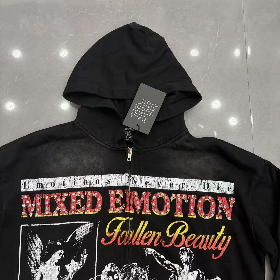 MIXED EMOTION Since 2019 Graphic Pullover Hoodie