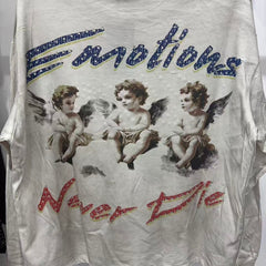 MIXED EMOTION Vintage Graphic Long Sleeve Streetwear Top