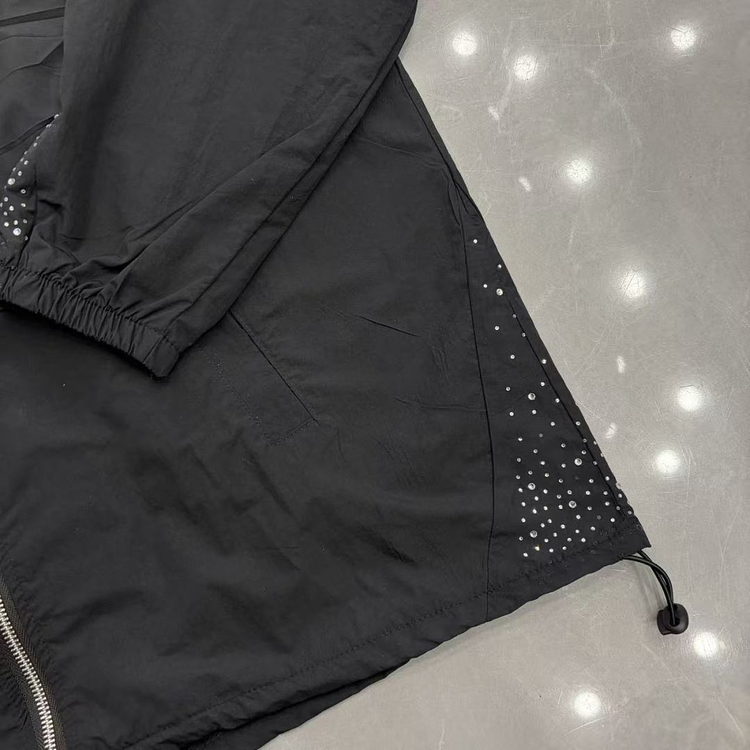 MIXED EMOTION Lightweight Utility Zip Jacket