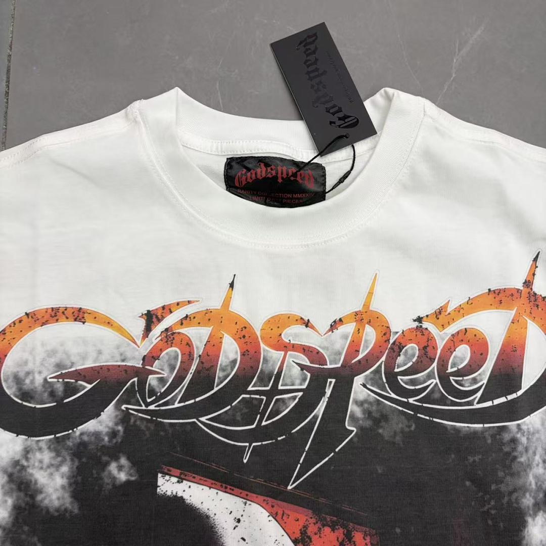 GODSPEED Road Trip Graphic Vintage T-Shirt