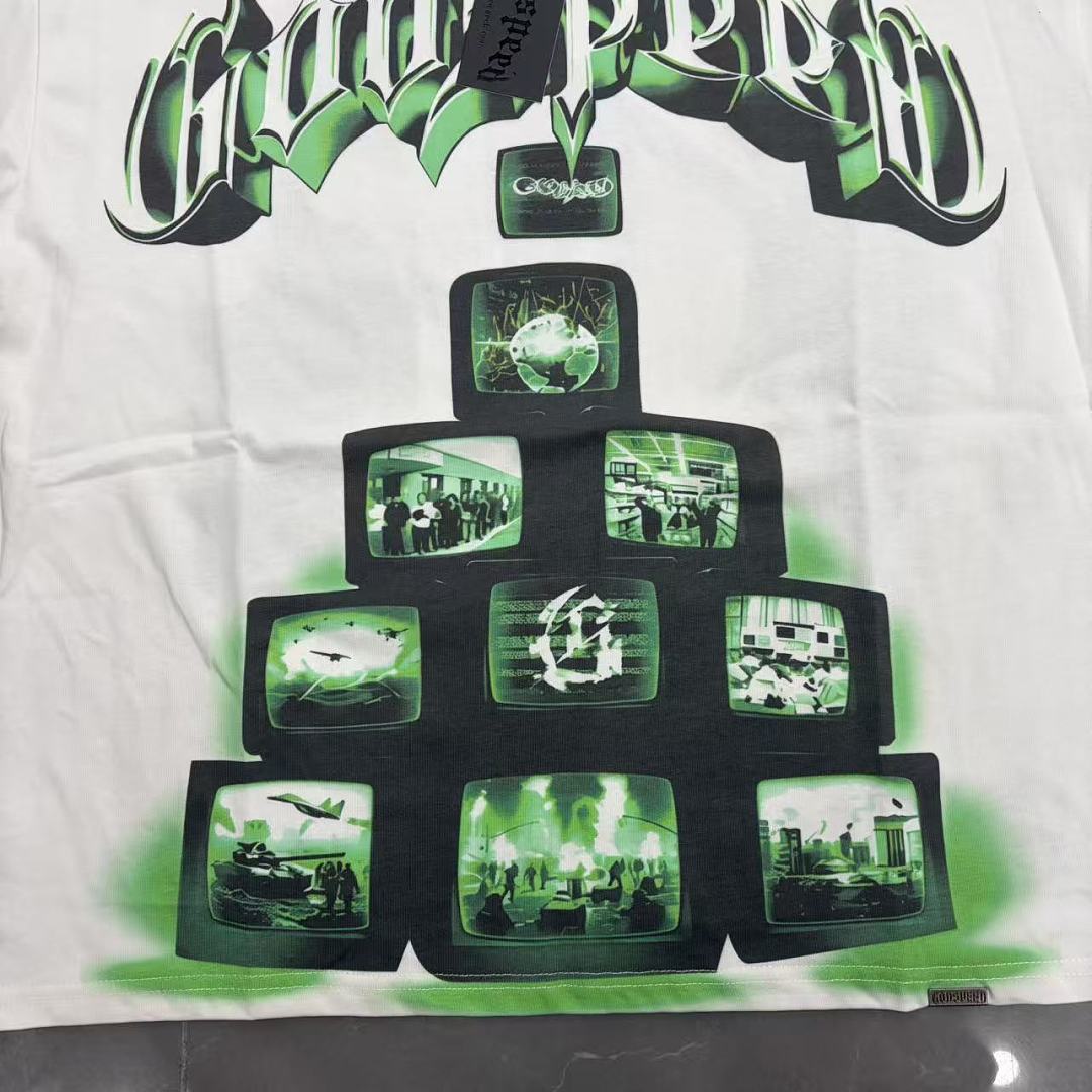 GODSPEED Gothic Graphic Oversized Street T-Shirt