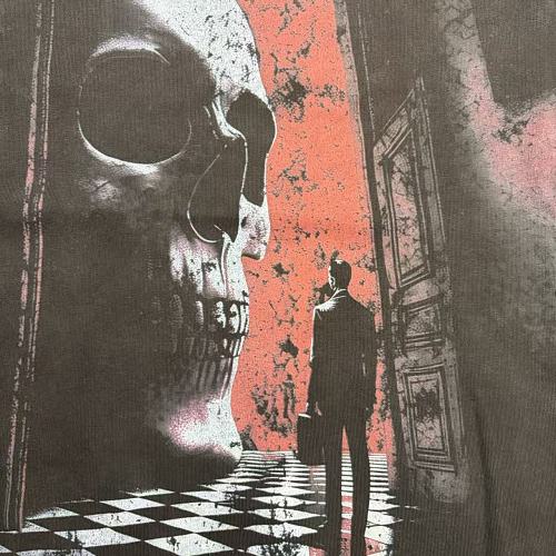 GODSPEED Gothic Flame Graphic Vintage T-Shirt