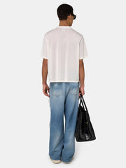 SOUTH CALI BOX TEE - Ivory
