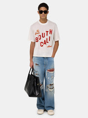 SOUTH CALI BOX TEE - Ivory