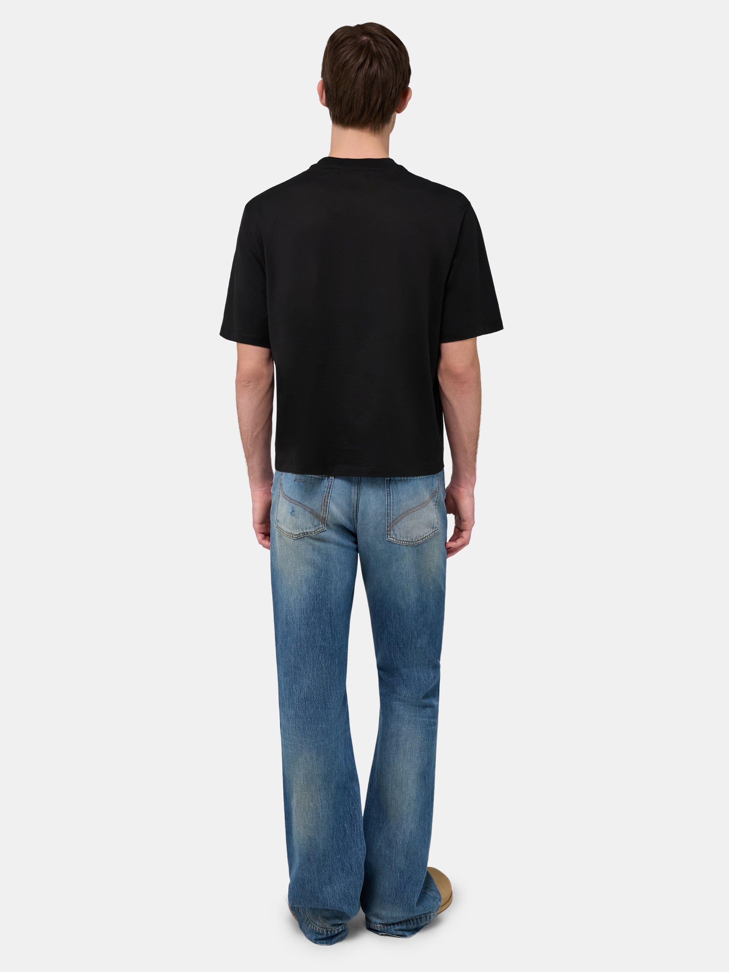 SOUTH CALI BOX TEE - Black