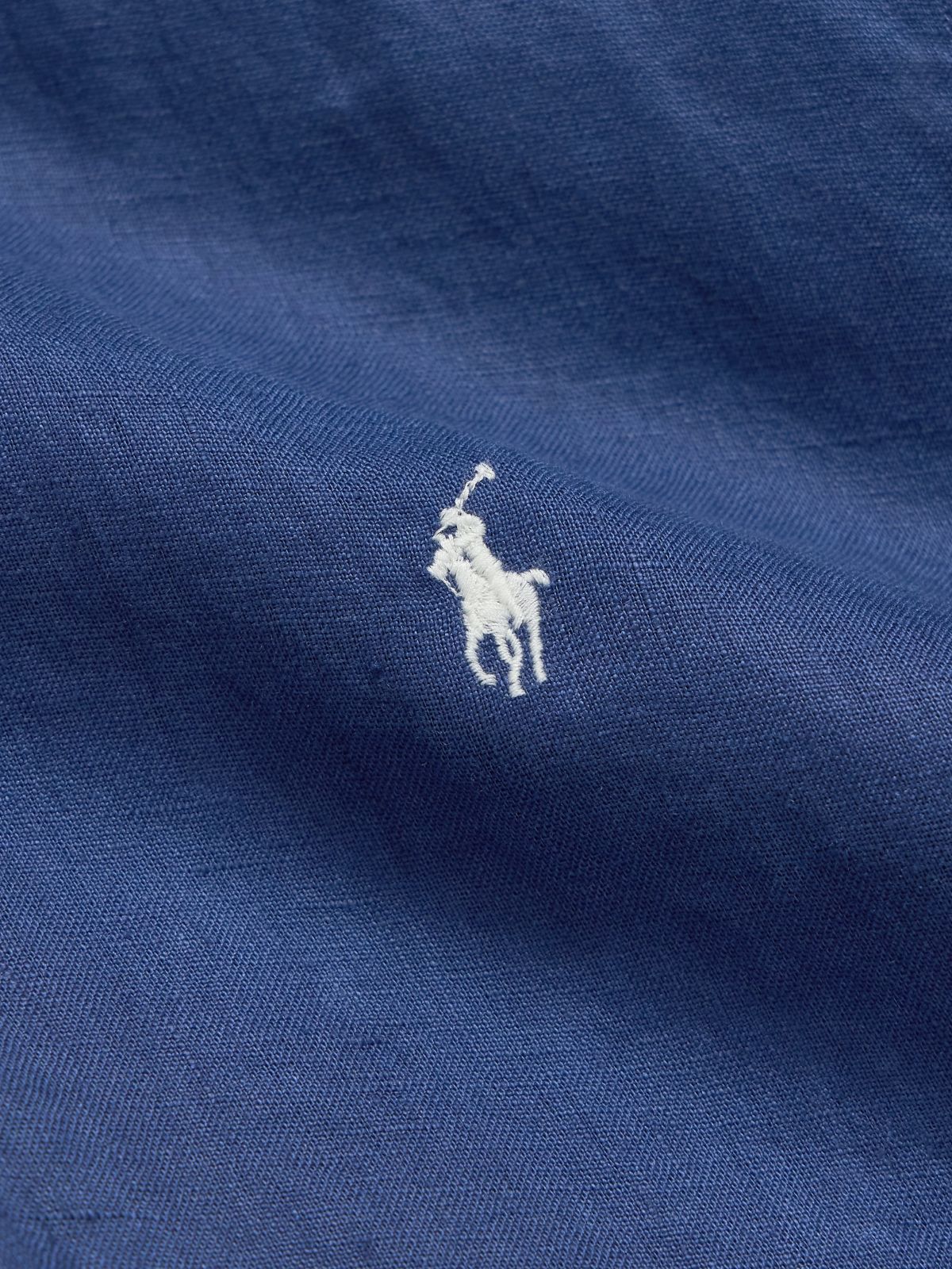 Polo Ralph Lauren - Linen Shirt - Navy with White Pony