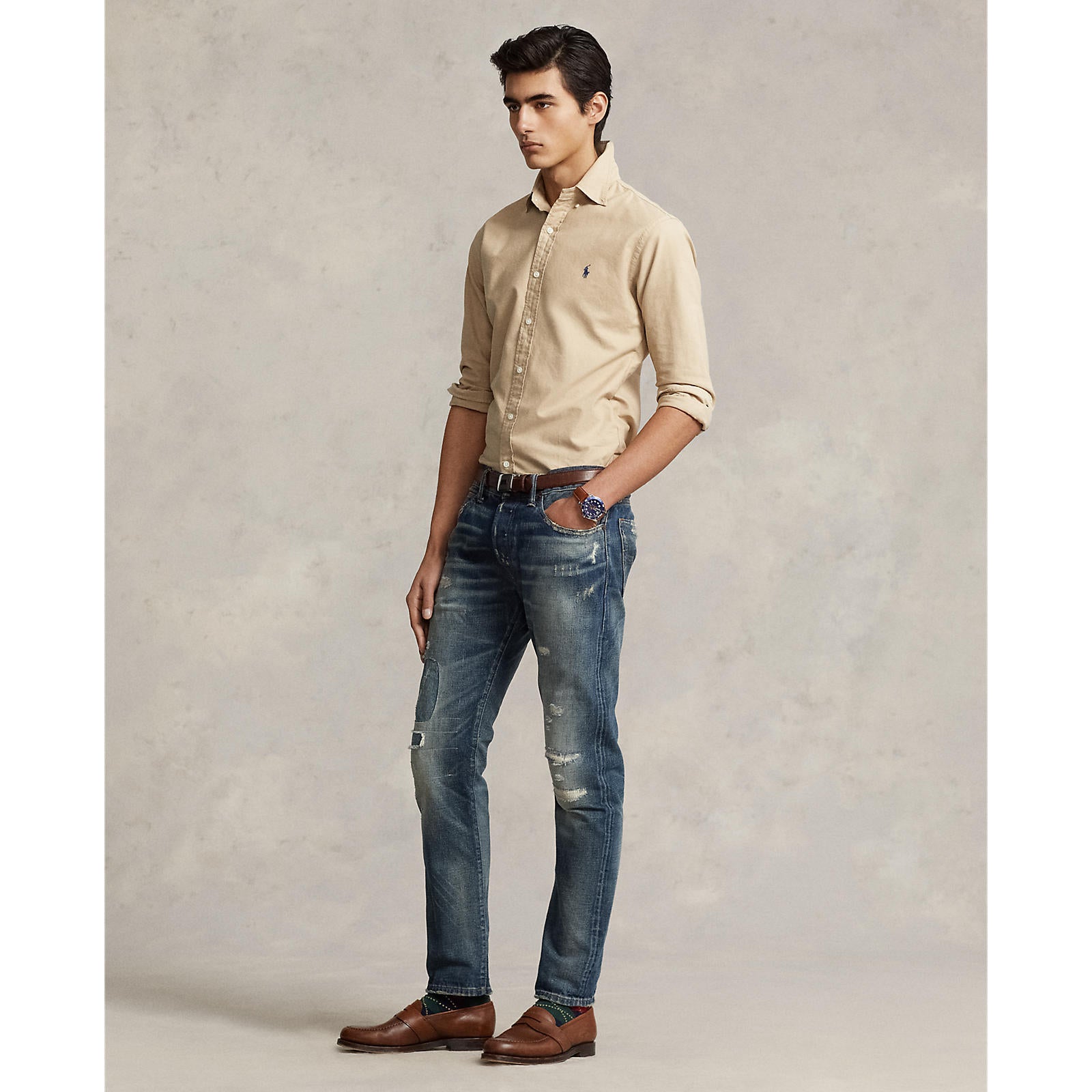 Polo Ralph Lauren - Oxford Shirt - Surrey Tan