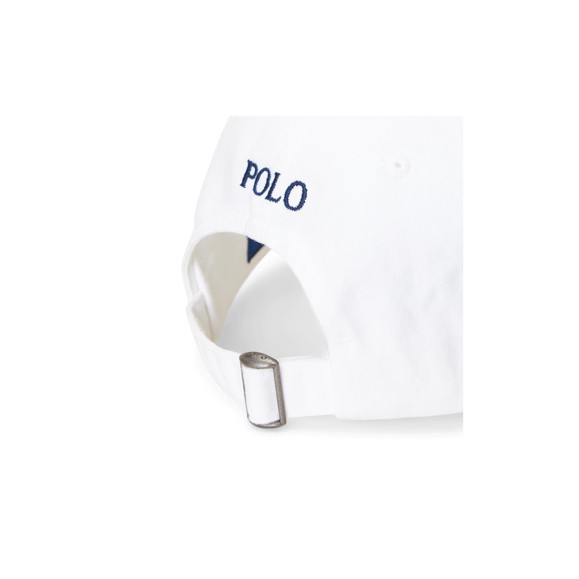 Polo Ralph Lauren - Chino Cap - White with Navy Pony