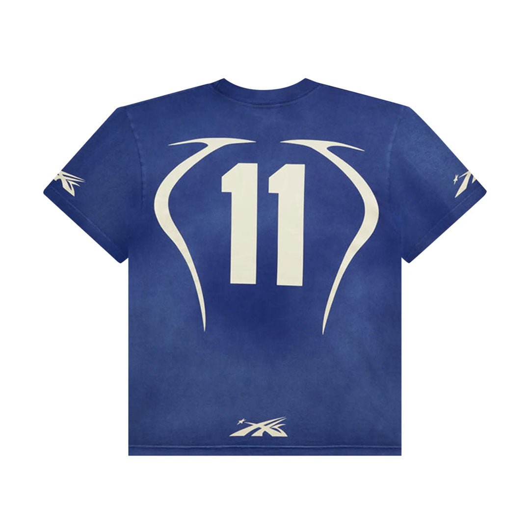 Hellstar Warm Up Tee 'Blue'