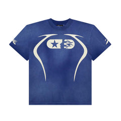 Hellstar Warm Up Tee 'Blue'