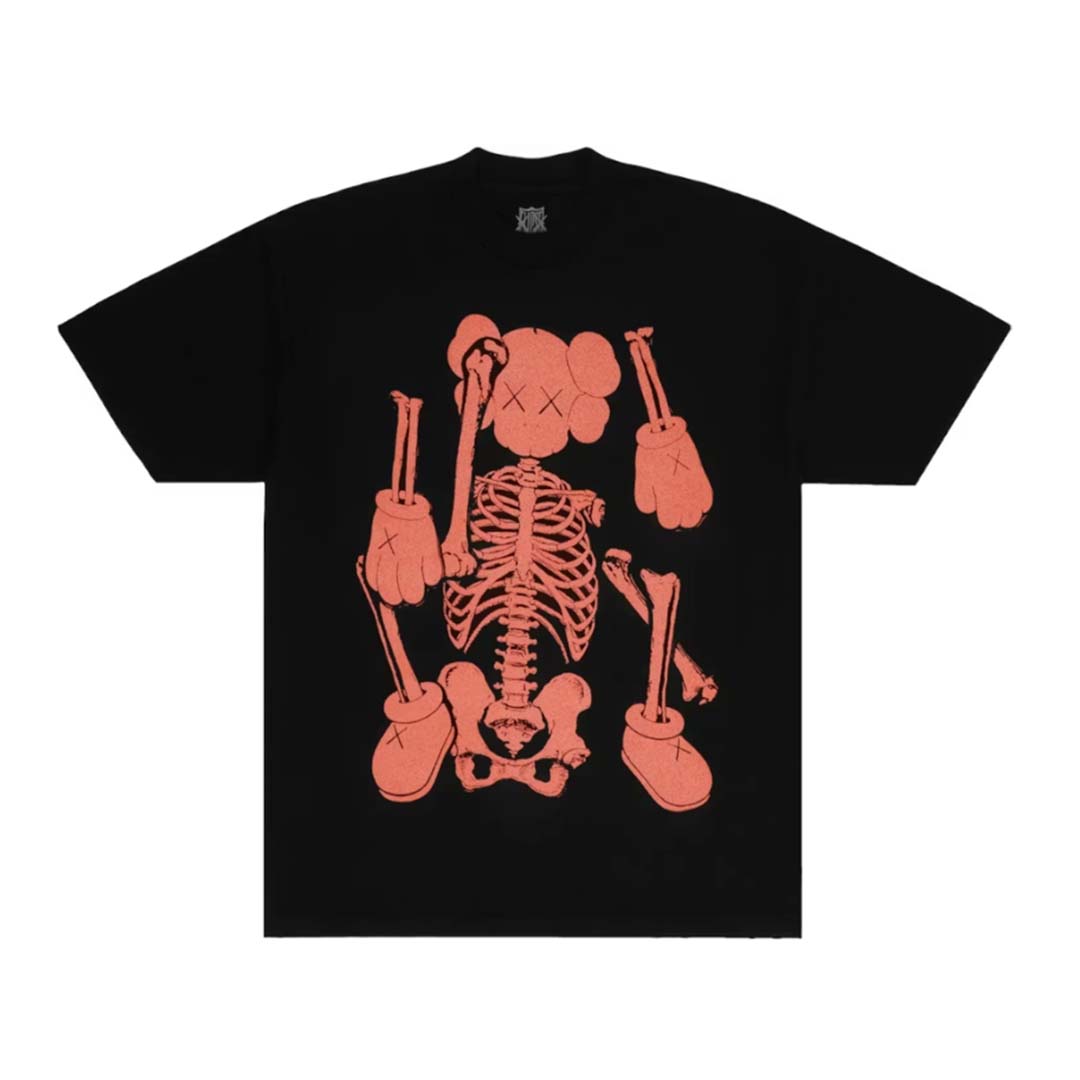 Kaws CLIPSE Tee Black Red