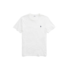 Polo Ralph Lauren - Custom Fit Jersey Crewneck T-Shirt - White