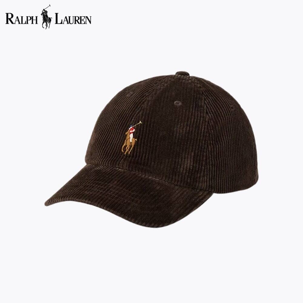Ralph Lauren Cord-Baseballkappe