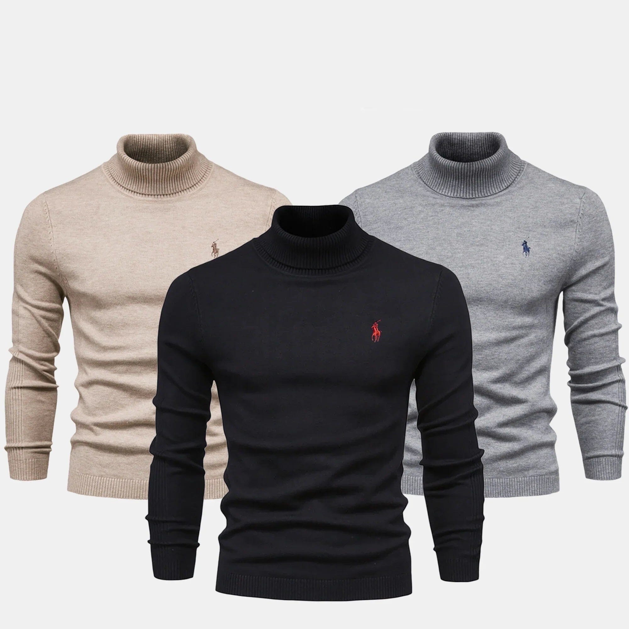 Double Elegance Rollkragenpullover – 1 kaufen, 1 gratis dazu
