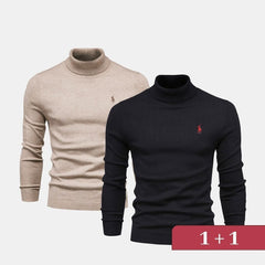 Double Elegance Rollkragenpullover – 1 kaufen, 1 gratis dazu