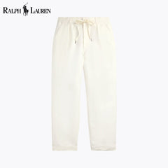 Ralph Lauren Lateef Leinenhose mit Falten und entspannter Passform