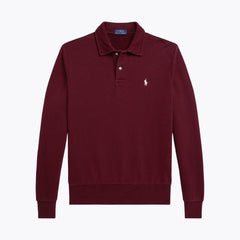 Ralph Lauren Loopback Fleece-Sweatshirt mit Kragen