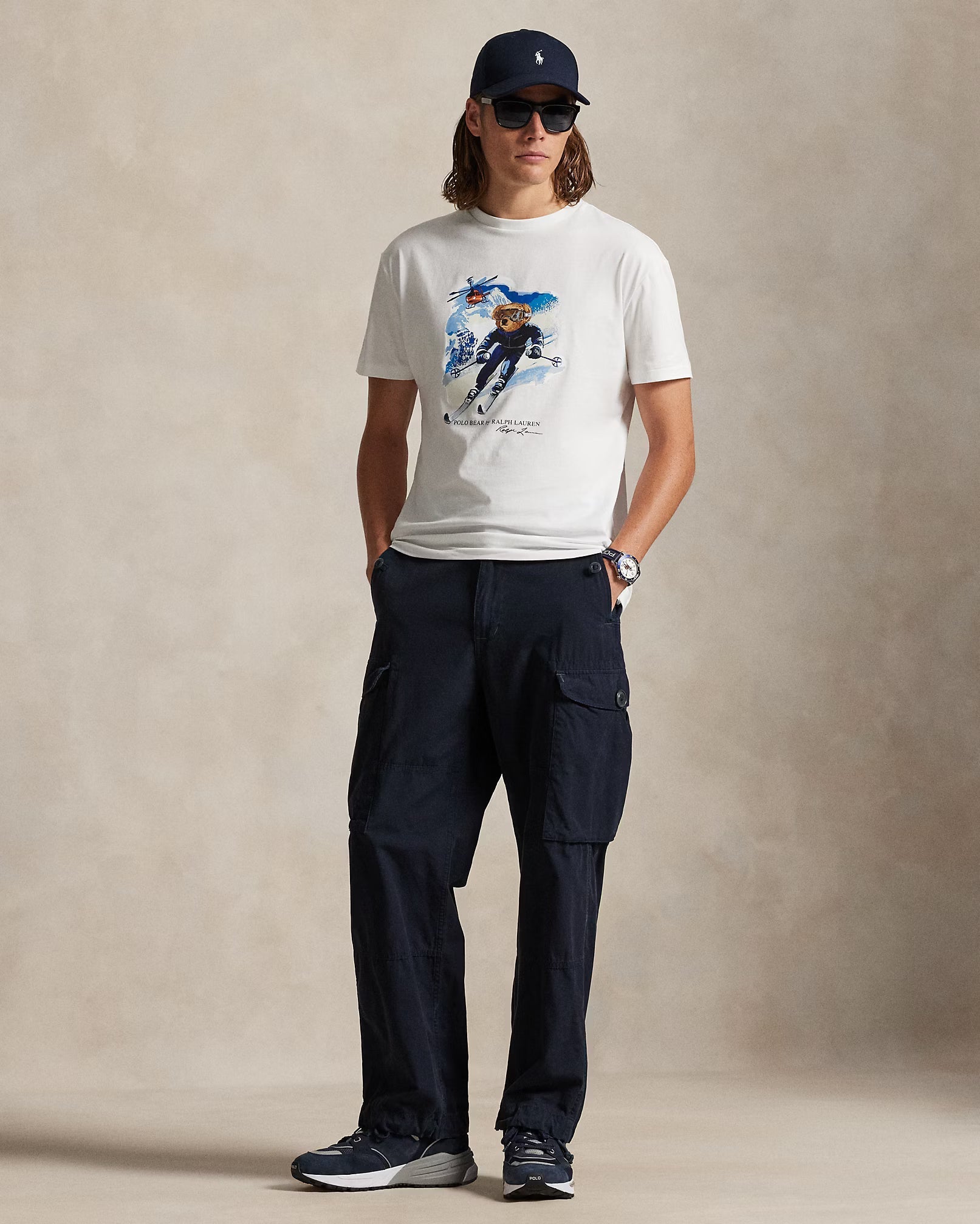 Ralph Lauren Polo Bear Jersey T-Shirt in klassischer Passform