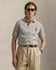 Ralph Lauren Polohemd mit klassischer Passform und Mesh-Einsatz